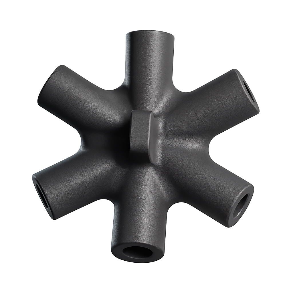 SLS nylon 3D printed functional engineering component
